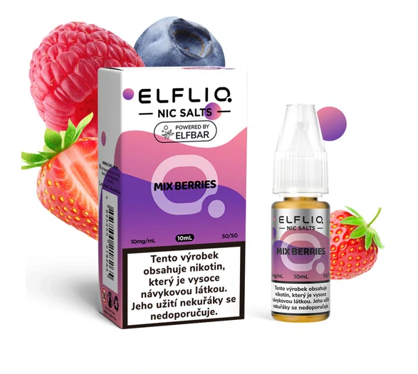 Elfliq Salt Mix Berries (Bobulovitá směs) 10ml 10mg/20mg