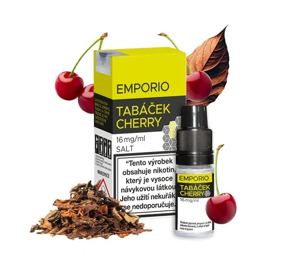 Emporio Salt Tabáček Cherry 10ml