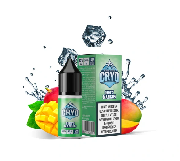 Infamous Cryo Gigi's Mangos (Ledové mango a kiwano) 10ml 20mg