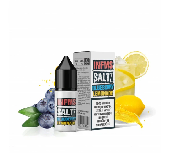 Infamous Saltz Blueberry Lemonade (Borůvková limonáda) 10ml 20mg