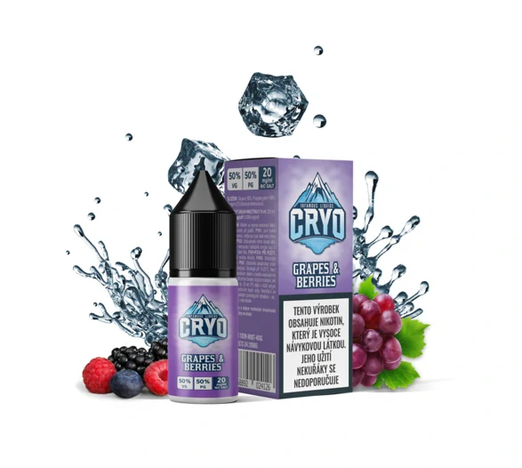 Infamous Cryo Grapes & Berries (Ledové hrozny a lesní plody) 10ml 20mg