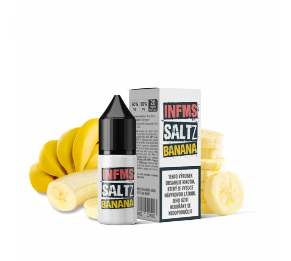Infamous Saltz Banana (Banán) 10ml 20mg