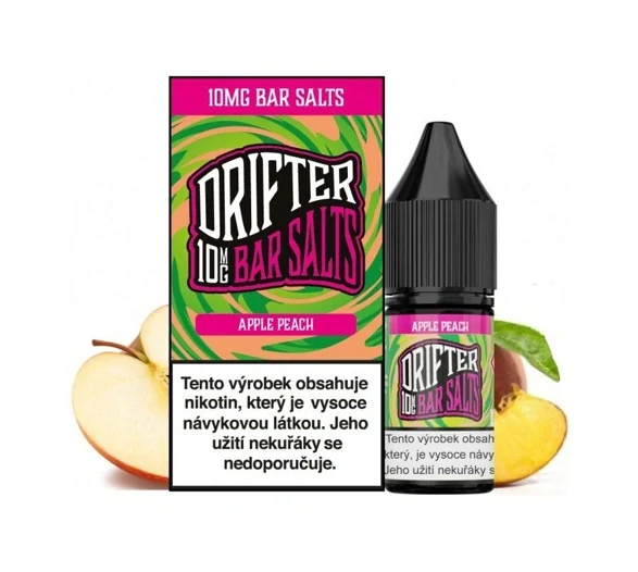 Drifter Bar Salts Apple Peach (Jablko a broskev) 10ml
