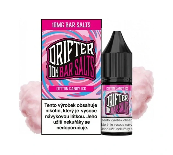 Drifter Bar Salts Cotton Candy Ice (Chladivá cukrová vata) 10ml