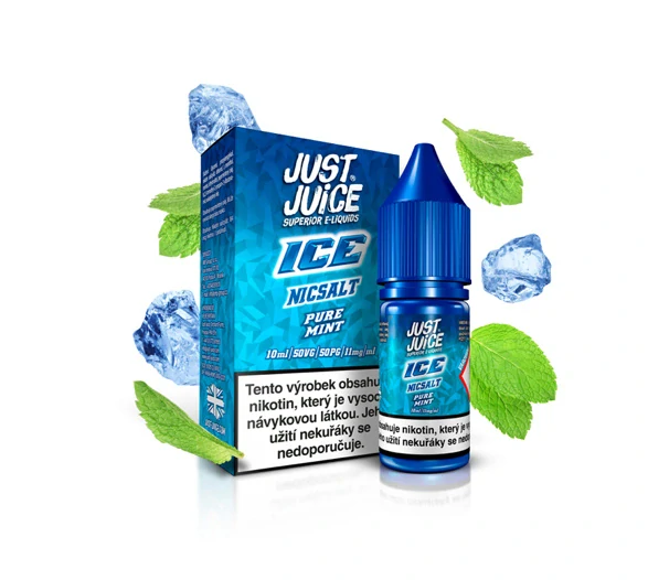 Just Juice Salt ICE Pure Mint (Máta & mentol) 10ml