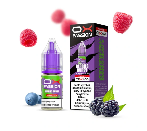 OXVA OX PASSION Salt Berries Burst (Lesní plody) 10ml