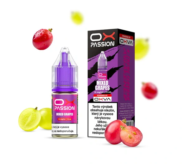 OXVA OX PASSION Salt Mixed Grapes (Hroznový mix) 10ml