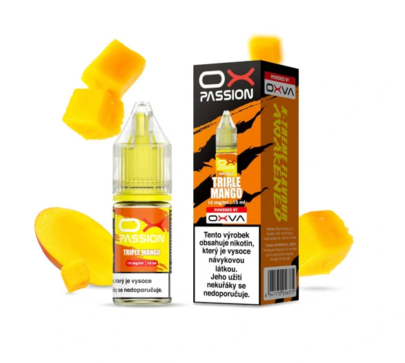 OXVA OX PASSION Salt Triple Mango (Mangový mix) 10ml