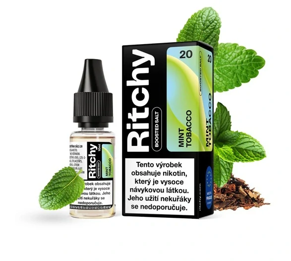 Ritchy Salt Mint Tobacco (Mátový tabák) 10ml