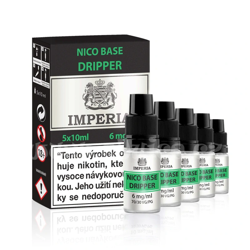 Imperia Dripper Nico Base (70VG/30PG) 5x10ml