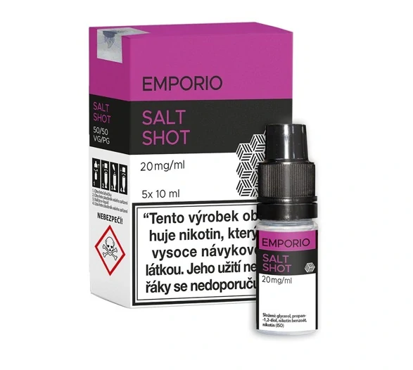 Emporio Salt Shot (50VG/50PG) 5x10ml 20mg