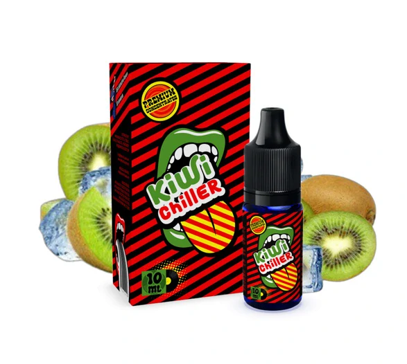 Příchuť Big Mouth: Kiwi Chiller (Kiwi a vodní meloun)