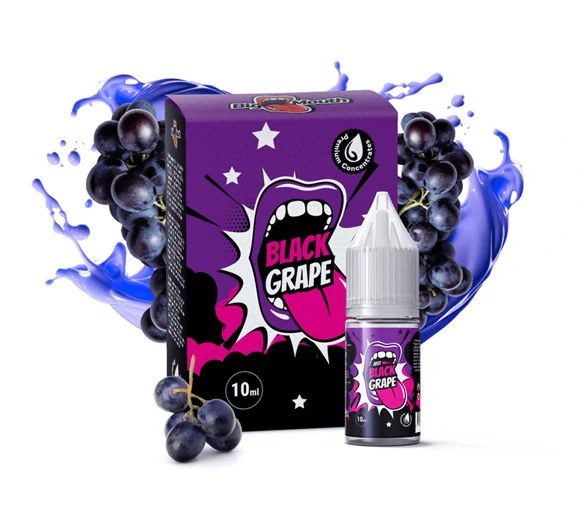 Příchuť Big Mouth: Just Black Grape (Hroznové víno)