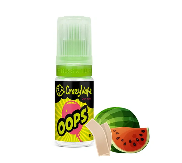 Příchuť CrazyVape: OOPS (Sladká melounová žvýkačka)
