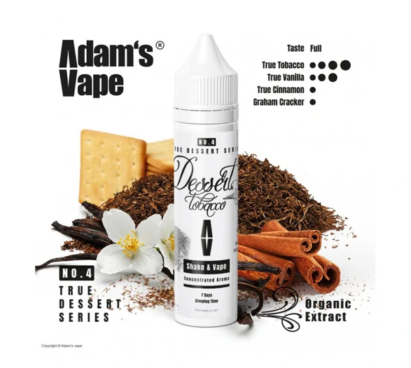 Příchuť True Dessert Series S&V: Dessert Tobacco (Dezertní tabák)