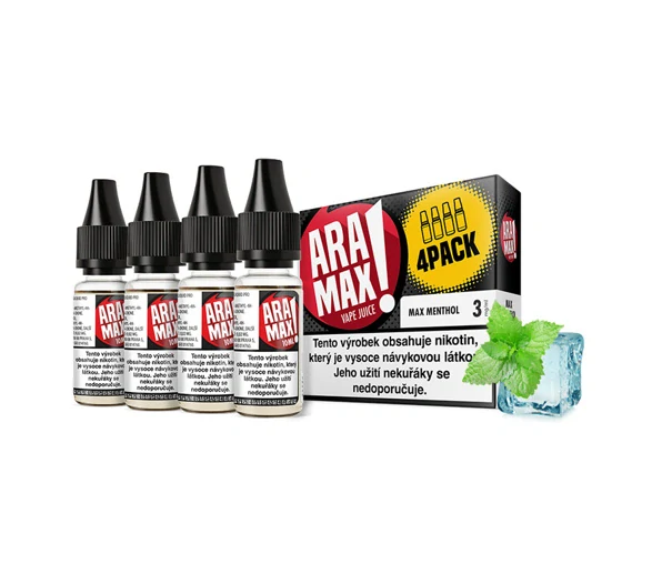 Aramax Max Menthol (Mentol) 4x10ml