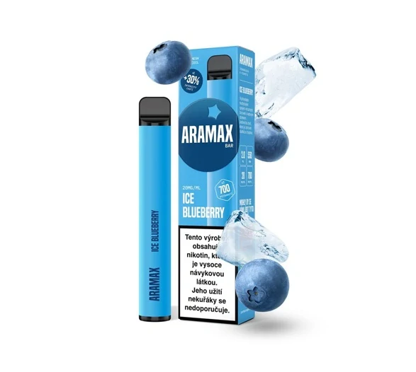 Aramax Bar 700 Disposable Pod (Ice Blueberry)