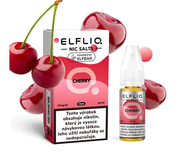 Elfliq Salt Cherry (Třešeň) 10ml 10mg/20mg