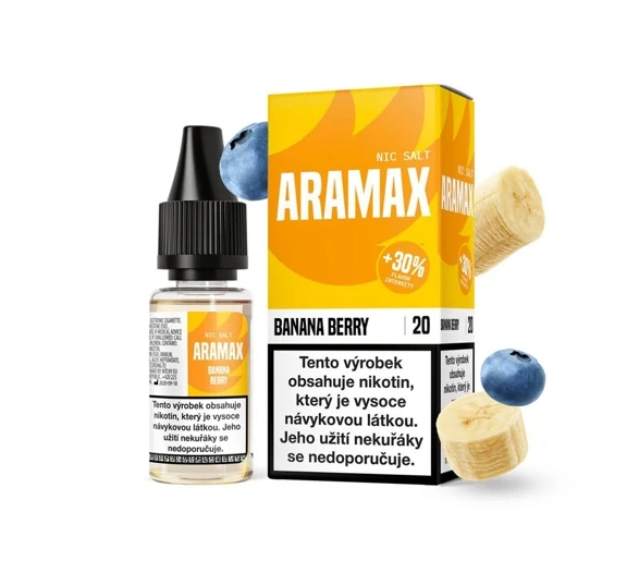 Aramax Salt Banana Berry (Banán a bobule) 10ml