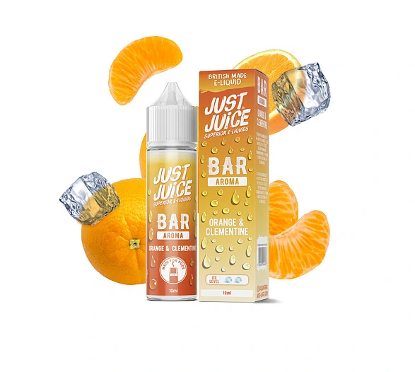 Příchuť Just Juice Bar Range S&V: Orange & Clementine (Pomeranč & klementinka)