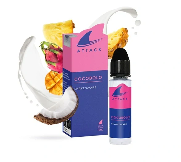 Příchuť Imperia Attack: Cocobolo (Tropické ovoce s kokosovým mlékem)