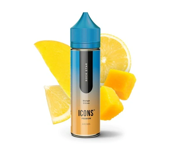 Příchuť ProVape Icons S&V: Rock Star (Mango a citrusy)