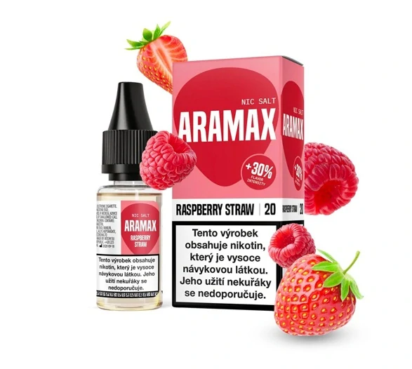 Aramax Salt Raspberry Straw (Malina s jahodou) 10ml