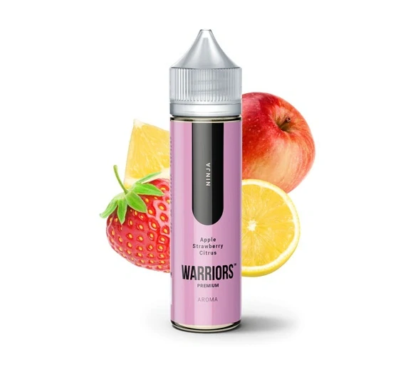 Příchuť ProVape Warriors S&V: Ninja (Jablko, jahoda, citrusy)