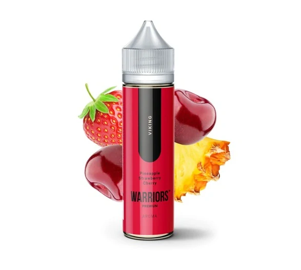 Příchuť ProVape Warriors S&V: Viking (Ananas, jahoda, třešeň)
