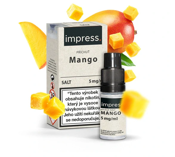 Impress Salt Mango (Šťavnaté mango) 10ml