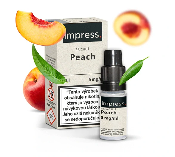 Impress Salt Peach (Broskev) 10ml