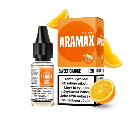 Aramax Salt Sweet Orange (Sladký pomeranč) 10ml
