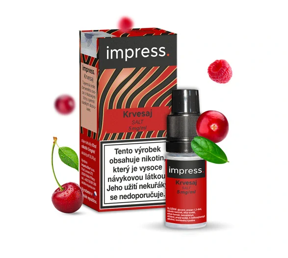 Impress Salt Krvesaj (Červené lesní plody) 10ml