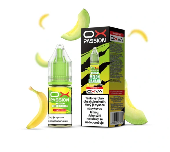OXVA OX PASSION Salt Melon Banana (Meloun a banán) 10ml