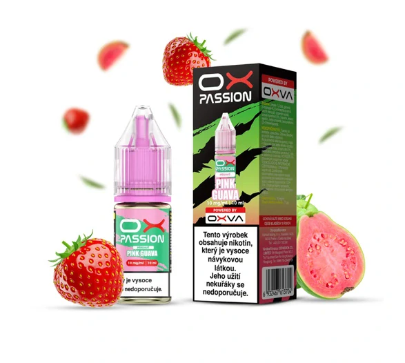 OXVA OX PASSION Salt Pink Guava (Exotická guava) 10ml