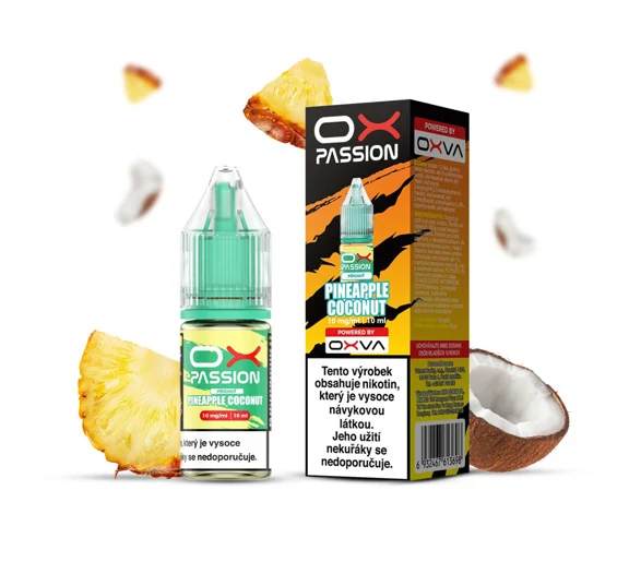 OXVA OX PASSION Salt Pineapple Coconut (Ananas a kokos) 10ml