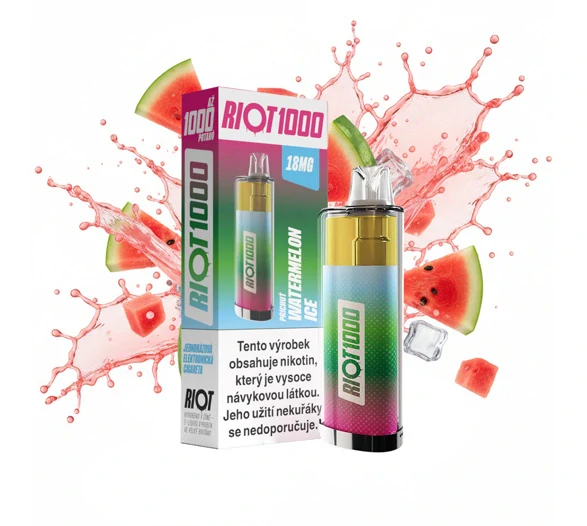 RIOT 1000 Disposable Pod Kit (Watermelon Ice)