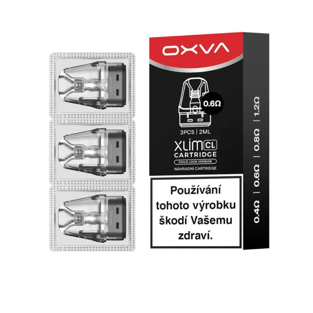 OXVA Xlim V3 CL Top Fill náhradní cartridge 3ks