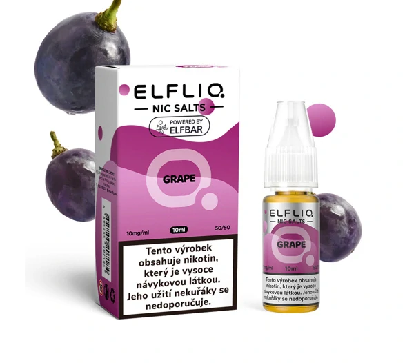 Elfliq Salt Grape (Hroznové víno) 10ml 10mg/20mg