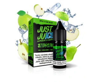 Just Juice Salt Apple & Pear On Ice (Ledové jablko a hruška) 10ml