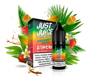 Just Juice Salt Strawberry & Curuba (Jahoda & curuba) 10ml