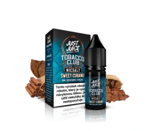 Just Juice Salt Tobacco Sweet Cubano (Kubánský doutníkový tabák) 10ml