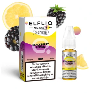 Elfliq Salt Blackberry Lemon (Ostružina s citronem) 10ml 10mg/20mg