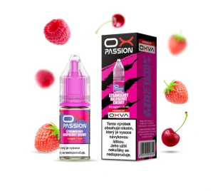 OXVA OX PASSION Salt Strawberry Raspberry Cherry (Jahoda, malina & třešeň) 10ml