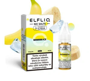 Elfliq Salt Banana Ice (Ledový banán) 10ml 10mg/20mg