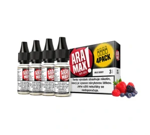 Aramax Max Berry (Lesní plody) 4x10ml