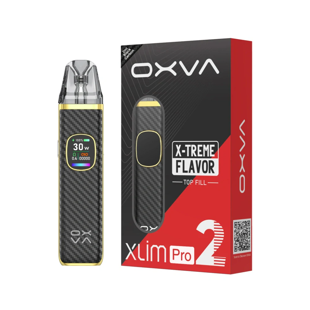 OXVA Xlim Pro 2 Pod Kit (Black Carbon)