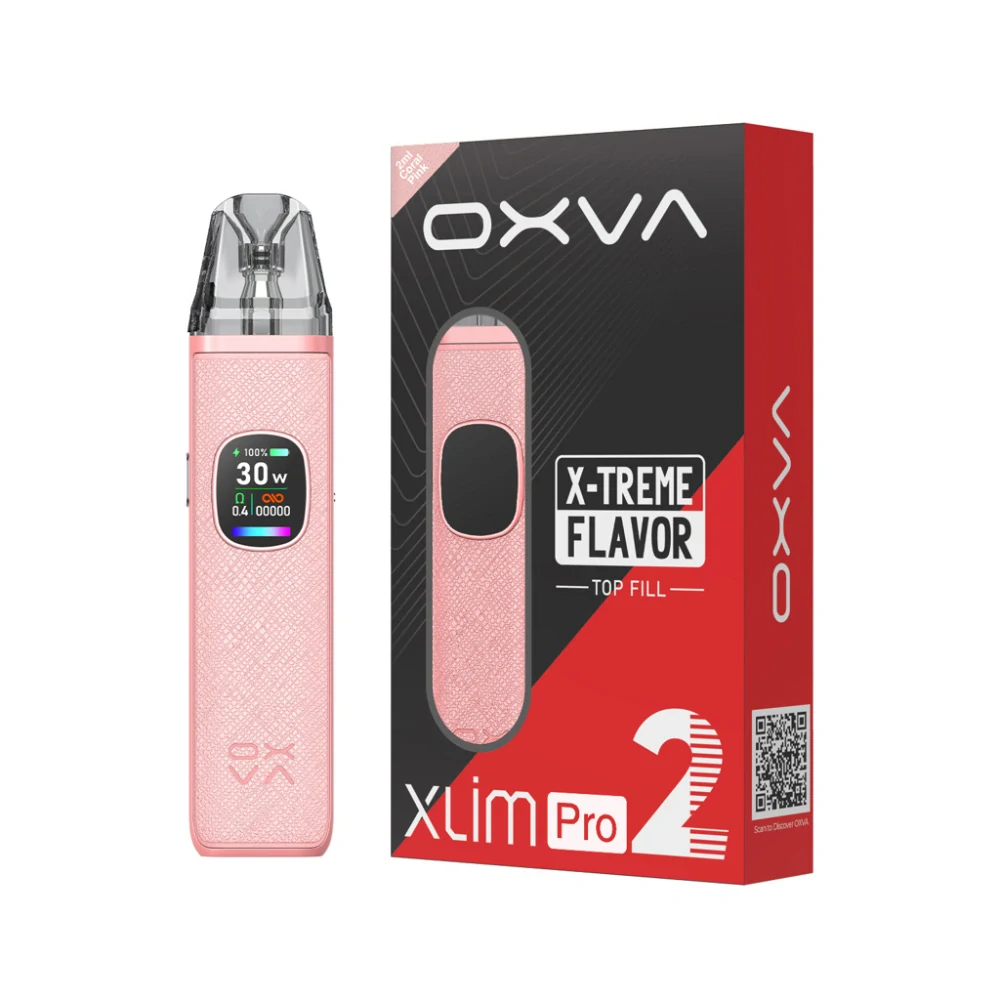 OXVA Xlim Pro 2 Pod Kit (Coral Pink)