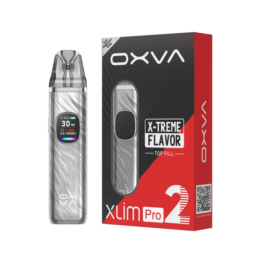 OXVA Xlim Pro 2 Pod Kit (Platinum Gray)