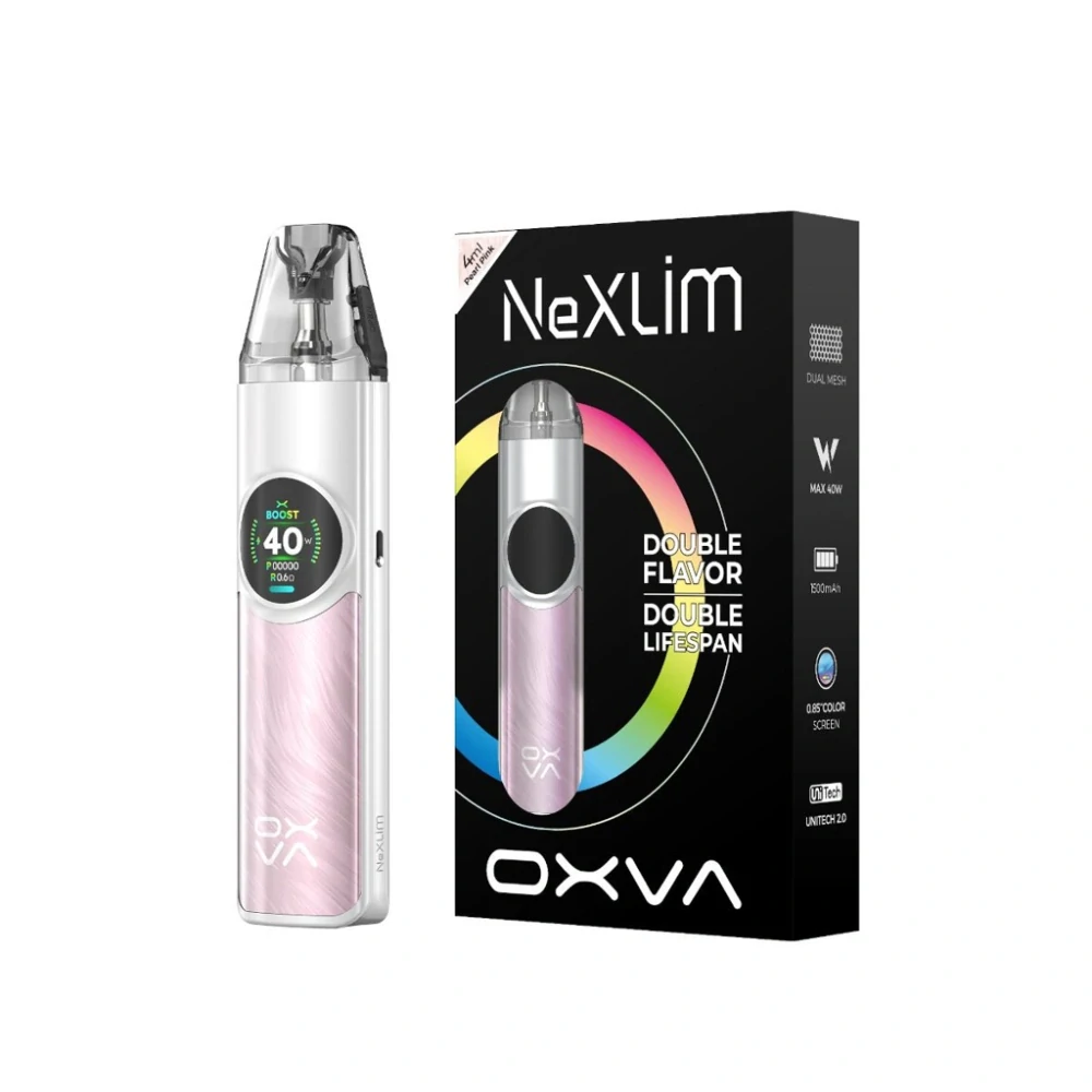 OXVA NeXLIM Pod Kit (Pearl Pink)